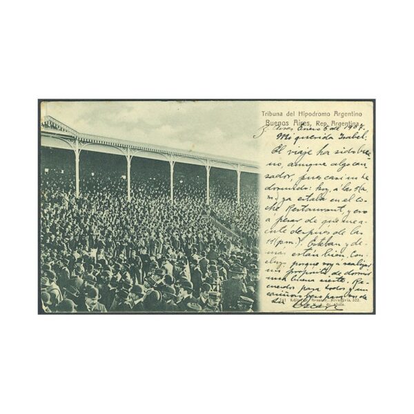 TRIBUNA DEL HIPODROMO ARGENTINO