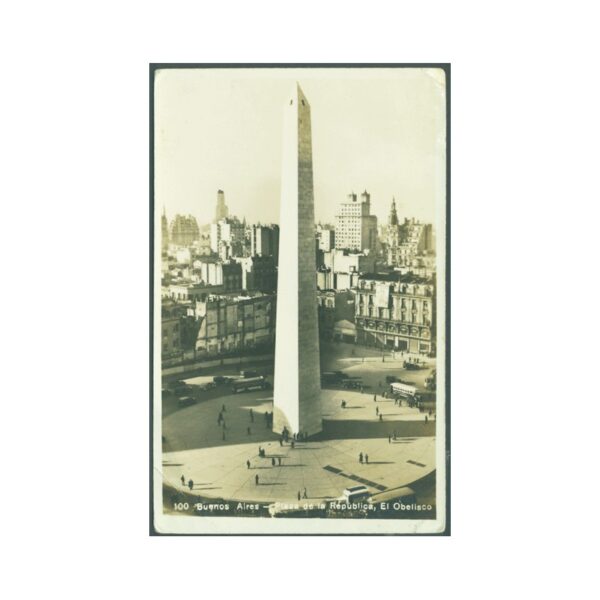 POSTAL - SAN NICOLAS 53 - PLAZA DE LA REPUBLICA Y OBELISCO