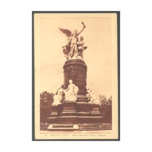 ARGENTINA/CAPITAL FEDERAL/POSTAL - RECOLETA 20 - MONUMENTO A LA COLONIA FRANCESA