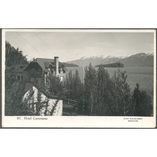 POSTAL - BARILOCHE 63 - HOTEL CORRENTOSO,FOTO KALTSCHMIDT Nº97