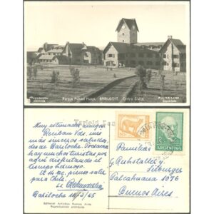 POSTAL - BARILOCHE 62 - PARQUE NAHUEL HUAPI,CENTRO CIVICO