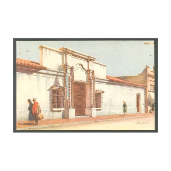 POSTAL - SAN MIGUEL DE TUCUMAN 11 - CASA HISTORICA DONDE SE JURO LA INDEPENDENCIA EN 1816 - ED.POR EDITORIAL CODEX