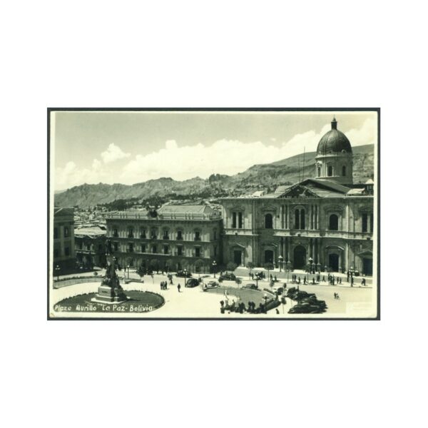 POSTAL - BOLIVIA 11 - PLAZA MURILLO