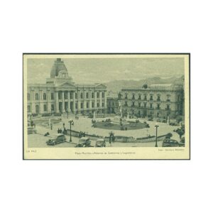 PLAZA MURILLO,PALACIOS DE GOBIERNO Y LEGISLATIVO