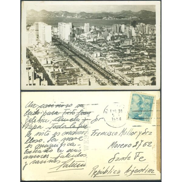 POSTAL - BRASIL 177 - AVENIDA G.VARGAS