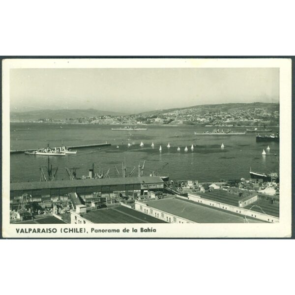 PANORAMA DE LA BAHIA - VALPARAISO