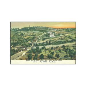 POSTAL - ISRAEL 5 - MONTE DE LOS OLIVOS,JERUSALEM - ED.POR NICOLA DE SIMINI