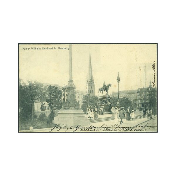 PLAZA KAISER WILHELM DENKMAL, HAMBURGO