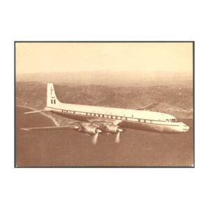 ARGENTINA/AVIONES/POSTAL - AVIONES 33 - AVION DOUGLAS DC-7C DE ALITALIA