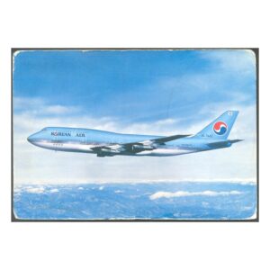 ARGENTINA/AVIONES/POSTAL - AVIONES 48 - NUEVO BOEING 747 DE KOREAN AIR