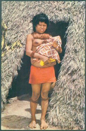 YAGUA AND HER CHILD - IQUITOS CITY