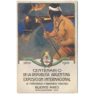 EXPOSICIÓN INTERNACIONAL DE FERROCARRILES Y TRANSPORTES TERRESTRES, BUENOS AIRES - MAYO A NOVIEMBRE DE 1910