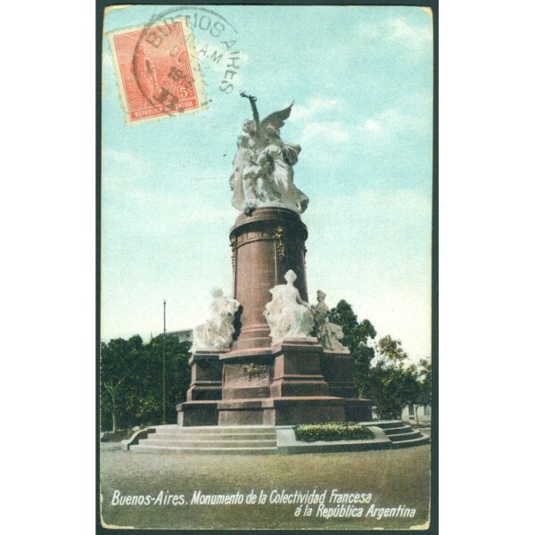 MONUMENTO DE LA COLECTIVIDAD FRANCESA A LA REPÚBLICA ARGENTINA, BUENOS AIRES