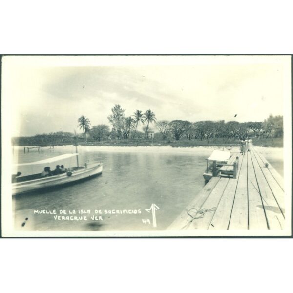 MUELLE DE LA ISLA DE SACRIFICIOS, VERACRUZ