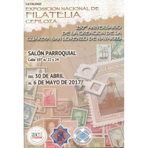 CATÁLOGO EXPOSICIÓN NACIONAL DE FILATELIA - CEFILOZA