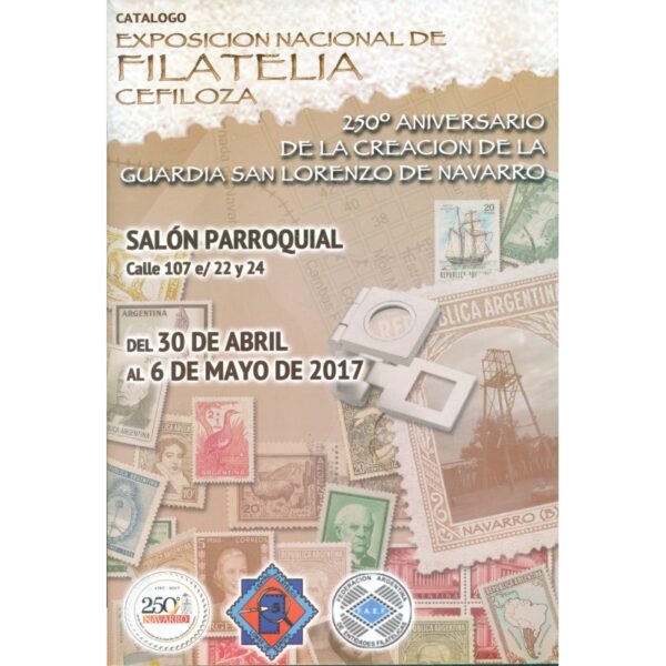 CATÁLOGO EXPOSICIÓN NACIONAL DE FILATELIA - CEFILOZA
