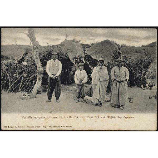 FAMILIA INDÍGENA, ARROYO DE LOS BERROS