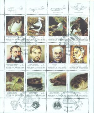 SOUVENIR SHEET 50 - CANCELED FIRST DAY OF ISSUE