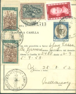 AAC 9 - ABONO A CASILLA - MATASELLADO