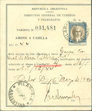 AAC 9 - ABONO A CASILLA - MATASELLADO