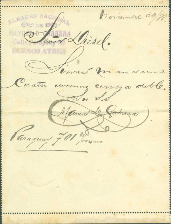CAP  1 - POSTAL LETTERS - CANCELED - Image 2