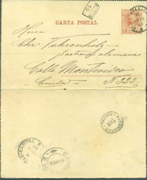 CAP 10 - CARTAS POSTALES - MATASELLADO