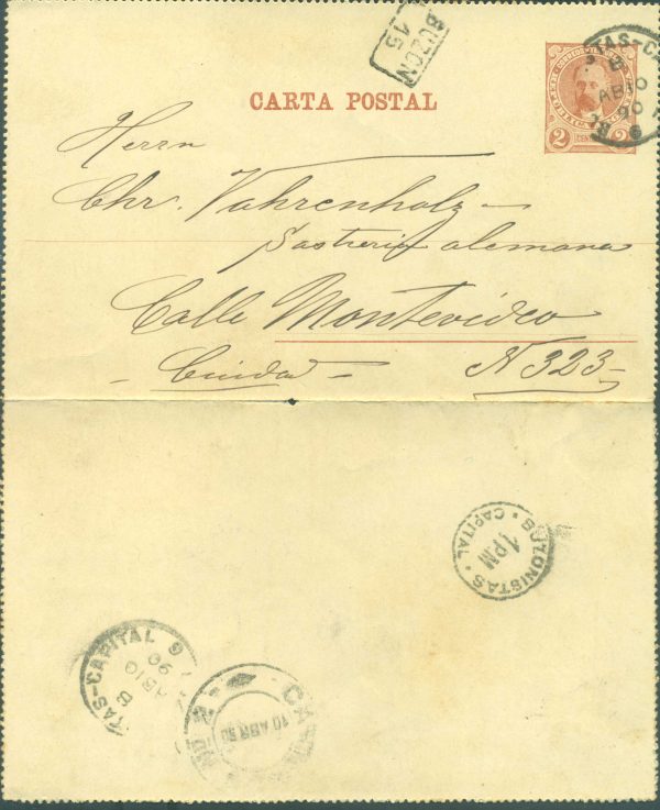 CAP 10 - CARTAS POSTALES - MATASELLADO