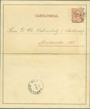CAP 10 - CARTAS POSTALES - MATASELLADO
