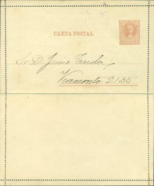 CAP 11 - POSTAL LETTERS - CIRCULATED