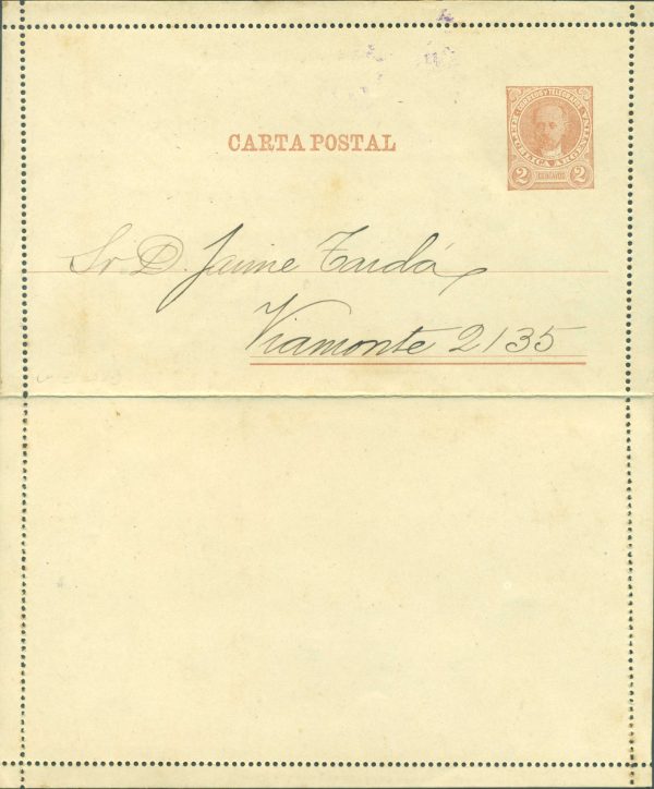 CAP 11 - POSTAL LETTERS - CIRCULATED