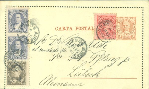 CAP 18 - CARTAS POSTALES - MATASELLADO
