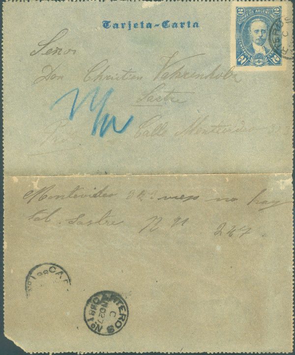 CAP  2 - CARTAS POSTALES - MATASELLADO