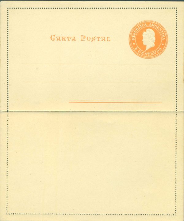 CAP 23 - POSTAL LETTERS - MINT