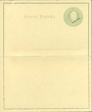 CAP 24 - "MUESTRA" - POSTAL LETTERS - MINT