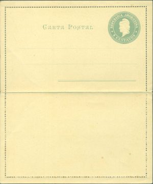 CAP 24 - POSTAL LETTERS - MINT