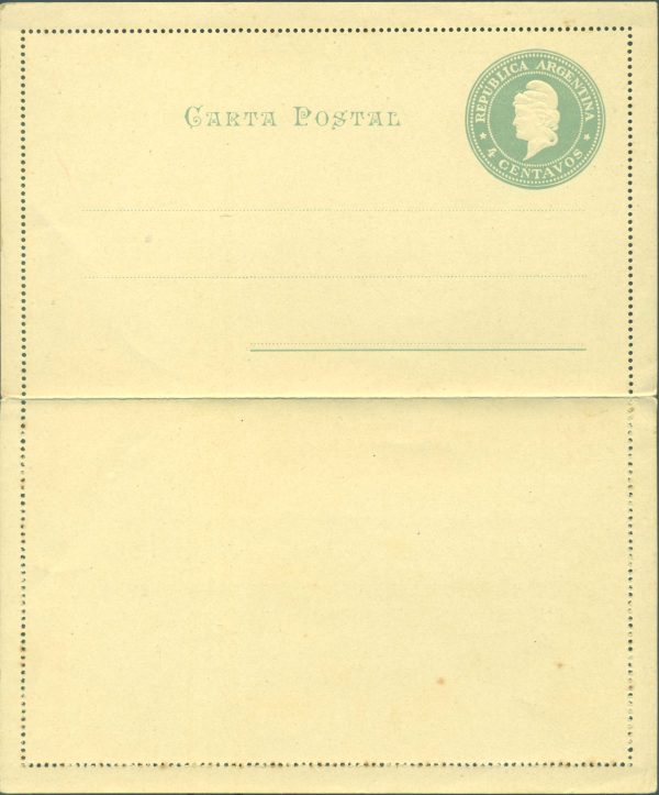 CAP 24 - POSTAL LETTERS - MINT