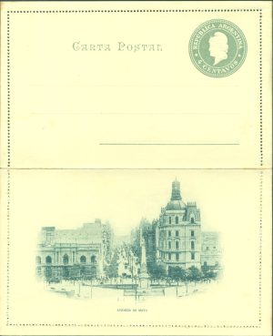 CAP 26 B (AVENIDA DE MAYO) - CARTAS POSTALES - NUEVO