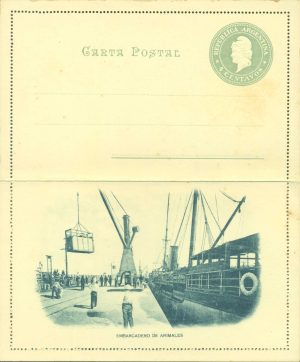 CAP 26 L (EMBARCADERO DE ANIMALES) - CARTAS POSTALES - NUEVO