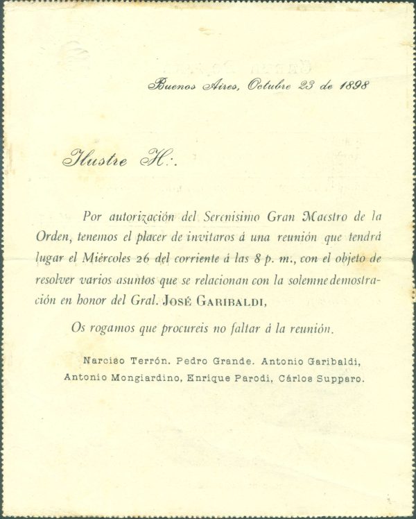 CAP 27 M (ESTRECHO DE MAGALLANES) - MASONERÍA - CARTAS POSTALES - MINT - Imagen 2