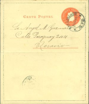 CAP 28 - CARTAS POSTALES - MATASELLADO