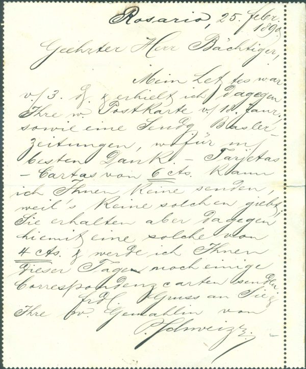 CAP  3 - CARTAS POSTALES - MATASELLADO - Imagen 2