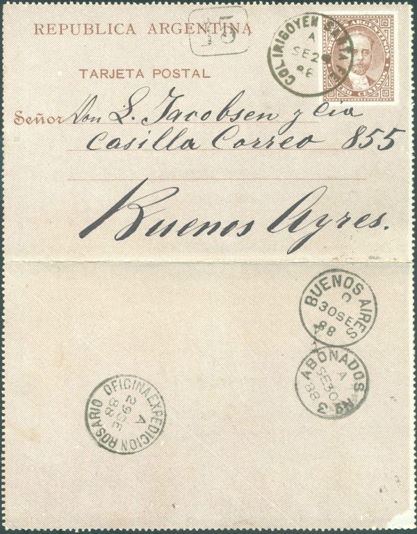 CAP  3 - CARTAS POSTALES - MATASELLADO