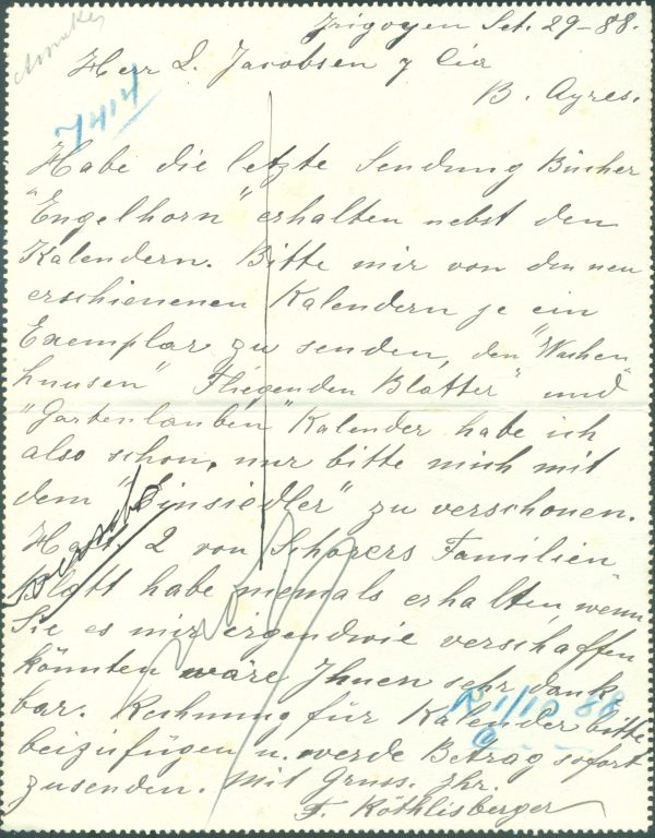 CAP  3 - CARTAS POSTALES - MATASELLADO - Imagen 2