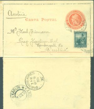 CAP 31 - CARTAS POSTALES - MATASELLADO