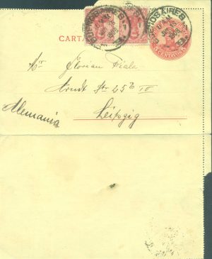CAP 35 - POSTAL LETTERS - CANCELED