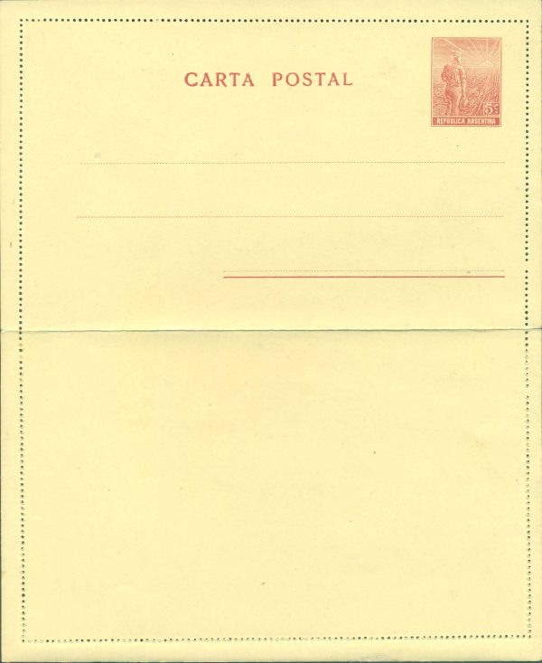 CAP 36 - CARTAS POSTALES - MINT