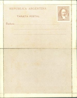 CAP  4 - POSTAL LETTERS - MINT