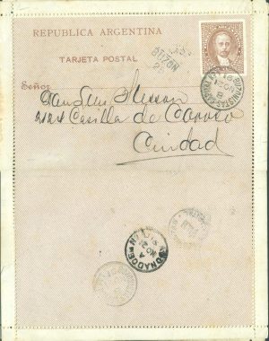CAP  4 - POSTAL LETTERS - CANCELED