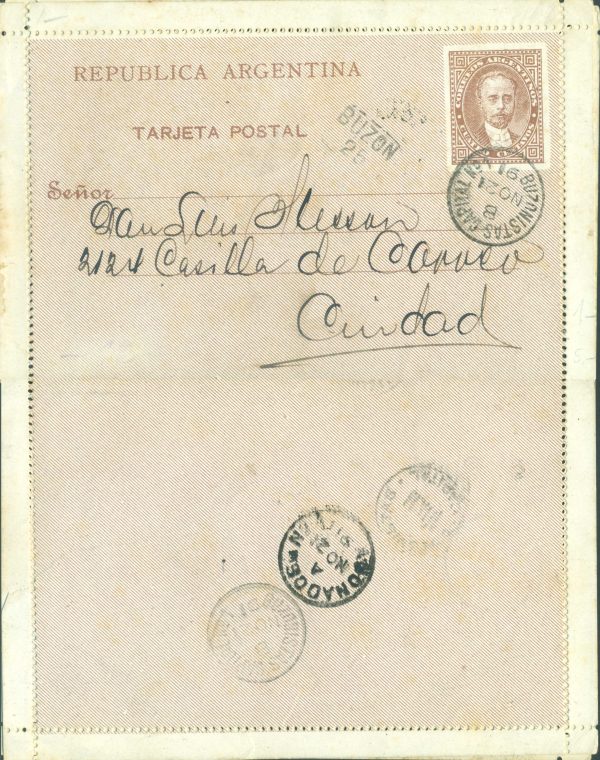 CAP  4 - CARTAS POSTALES - MATASELLADO