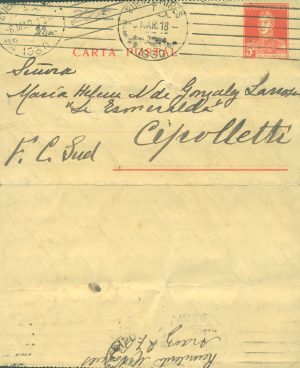 CAP 39 - POSTAL LETTERS - CANCELED